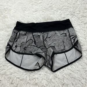 Lululemon Speed Short Dottie Tribe White Black / Black